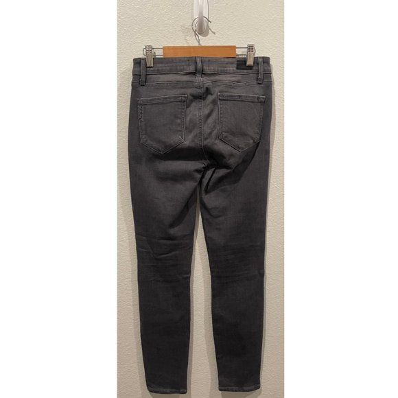 PAIGE Verdugo Ankle Black Jeans - Picture 3 of 5